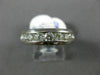 ESTATE WIDE 1CT DIAMOND PLATINUM CLASSIC SEMI ETERNITY CHANNEL ANNIVERSARY RING