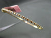 ESTATE .55CT DIAMOND 18KT ROSE GOLD 3D ETOILE CLASSIC 2mm BANGLE BRACELET