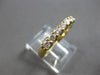 .50CT DIAMOND 14KT YELLOW GOLD 7 STONE SHARED PRONG ROUND ANNIVERSARY RING 28163