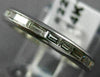 ANTIQUE 1.20CT BAGUETTE DIAMOND 14KT WHITE GOLD ETERNITY ANNIVERSARY RING #22441
