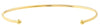 ESTATE 14KT YELLOW GOLD 3D CLASSIC DOUBLE CIRCULAR FLEXIBLE FUN BANGLE BRACELET