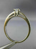 LARGE 1.25CT ROUND & BAGUETTE DIAMOND 18KT WHITE GOLD 3D CLASSIC ENGAGEMENT RING