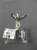ESTATE .55CT DIAMOND 14K WHITE GOLD 3D MARQUISE SEMI MOUNT ENGAGEMENT RING #5771