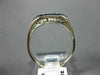 ANTIQUE .70CT OLD MINE DIAMOND & AAA SAPPHIRE 14K WHITE GOLD FILIGREE RING 20969
