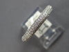.48CT DIAMOND 14KT WHITE GOLD 3D CLASSIC MULTI ROW PAVE WEDDING ANNIVERSARY RING