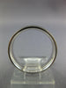ESTATE 14KT WHITE GOLD MATTE & SHINY COMFORT FIT WEDDING ANNIVERSARY RING #27064