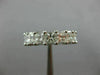 LARGE 5.06CT PRINCESS DIAMOND 14KT WHITE GOLD ETERNITY WEDDING ANNIVERSARY RING