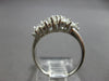 ESTATE .73CT DIAMOND 14KT WHITE GOLD ROUND & MARQUISE INFINITY LOVE RING #27877