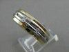 ESTATE DIAMOND 14K WHITE YELLOW GOLD MENS ETERNITY WEDDING BAND 6.5M RING #21510