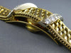 ANTIQUE GRUEN 1.40CT DIAMOND 18K WHITE & YELLOW GOLD HIDDEN WATCH BRACELET#21477
