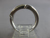 WIDE .11CT DIAMOND 14KT WHITE GOLD MATTE & SHINY MULTI ROW CRISS CROSS FUN RING