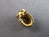 1.47CT DIAMOND & AAA CITRINE 14KT YELLOW GOLD OVAL & ROUND FLOWER STUD EARRINGS