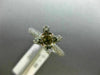 ESTATE 1.66CT DIAMOND 14K WHITE GOLD 4 PRONG ETERNITY SEMI MOUNT ENGAGEMENT RING