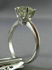 ESTATE 2.52CT ROUND DIAMOND PLATINUM 3D CLASSIC SOLITAIRE ENGAGEMENT RING #20219