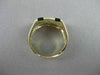 ESTATE .08CTW DIAMOND BLACK ONYX 14KT YELLOW GOLD STRIPE MENS RING F/G VS #20702