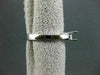 ESTATE .37CT DIAMOND 14KT WHITE GOLD 3 STONE SEMI MOUNT ENGAGEMENT RING #22416