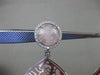 ESTATE LARGE 2.20CT DIAMOND & AVENTURINE 14K WHITE & ROSE GOLD FILIGREE EARRINGS