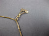 ESTATE EXTRA LONG 14KT YELLOW GOLD 3D MULTI CHARM CLASSIC ITALIAN BRACELET