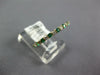 .46CT DIAMOND & AAA EMERALD 14KT YELLOW GOLD 2MM SEMI ETERNITY ANNIVERSARY RING