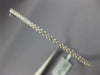 .98CT DIAMOND 18KT WHITE GOLD 3D CLASSIC 2MM SEMI ETERNITY CUFF BANGLE BRACELET