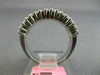 WIDE 2.16CT DIAMOND & AAA EMERALD 18KT WHITE GOLD SEMI ETERNITY ANNIVERSARY RING