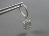 1.87CT DIAMOND & AAA AMETHYST 14KT WHITE GOLD 3D HALO LEVERBACK HANGING EARRINGS