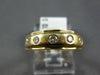 .30CT DIAMOND 14KT YELLOW GOLD 3D ETOILE 6 STONE MATTE & SHINY ANNIVERSARY RING