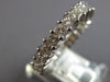 2.13CT DIAMOND 14KT WHITE GOLD PRINCESS SHARED PRONG ETERNITY ANNIVERSARY RING