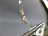 ESTATE PLATINUM CLASSIC ROUND SIX PRONG SEMI MOUNT ENGAGEMENT RING #26979