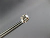 ESTATE 1.45CT DIAMOND 14K WHITE GOLD CLASSIC ROUND 4 PRONG MARTINI STUD EARRINGS
