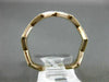 ESTATE .26CT DIAMOND 14KT WHITE & ROSE GOLD 3D ZIG ZAG DIAMOND ETERNITY FUN RING