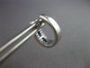 1.39CT DIAMOND & AAA SAPPHIRE 18KT WHITE GOLD 3 ROW HUGGIE HOOP HANGING EARRINGS