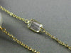 ESTATE LONG AAA TOPAZ & SOUTH SEA PEARL 14KT YELLOW GOLD BY THE YARD NECKLACE