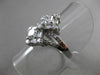 ESTATE LARGE 1.34CT MULTI SHAPE DIAMOND 14KT WHITE GOLD INFINITY FUN RING #18185