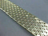 ANTIQUE WIDE & LONG 14KT WHITE YELLOW & ROSE GOLD HAND CRAFTED BRACELET #22190