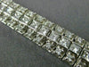 WIDE 1.55CT DIAMOND 14K YELLOW GOLD ROUND CHANNEL 2 ROW WEDDING ANNIVERSARY RING