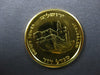 ESTATE 18KT YELLOW GOLD 3D ISRAELI JERUSALEM MENORAH COIN PERFECT GIFT!!! #27059
