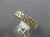 1.75CT DIAMOND 14KT YELLOW GOLD CLASSIC 2 ROW DIAGONAL WEDDING ANNIVERSARY RING