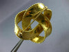 ESTATE LARGE TIFFANY & CO. .52CT DIAMOND 18KT YELLOW GOLD KNOT BOW BROOCH #2559