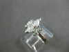 ESTATE 1.08CT MARQUISE DIAMOND 14KT WHITE GOLD 3 STONE ENGAGEMENT RING #22155