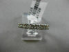 ESTATE .35CT ROUND DIAMOND 14KT WHITE GOLD 3D CLASSIC 7 STONE ANNIVERSARY RING