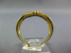 LARGE 3.8CT DIAMOND & AAA SAPPHIRE 18K YELLOW GOLD PRINCESS & ROUND V SHAPE RING