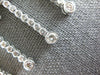 ESTATE 5.26CT DIAMOND 14KT WHITE GOLD CHANDELIER SEMI ETERNITY NECKLACE #27062