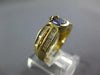 1.78CT DIAMOND & AAA TANZANITE 14KT YELLOW GOLD OVAL & BAGUETTE ENGAGEMENT RING