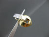 ESTATE 14KT WHITE & YELLOW GOLD HEART HANGING CLIP ON EARRINGS BEAUTIFUL! #22561
