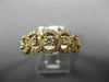 1.0CT DIAMOND 14KT ROSE GOLD 3D CIRCLE OF LIFE ETOILE LOVE KNOT ANNIVERSARY RING