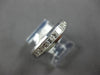 .87CT DIAMOND 14KT WHITE GOLD PRINCESS CLASSIC CHANNEL WEDDING ANNIVERSARY RING