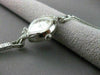 ANTIQUE .15CT OLD MINE DIAMOND 14KT WHITE GOLD BULOVA MARQUISE FACE WATCH #2198
