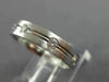 ESTATE .30CT DIAMOND 14KT WHITE GOLD 3D ETOILE WEDDING ANNIVERSARY RING 12153