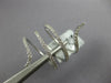 ESTATE LARGE .50CT DIAMOND 18KT WHITE GOLD 3D MULTI ROW SNAKE FUN RING